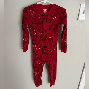 Carter's Red Kids One Piece Pajama